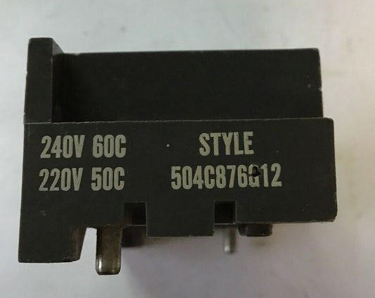 WESTINGHOUSE 504C876G12 COIL 240V 60C 220V 50C0