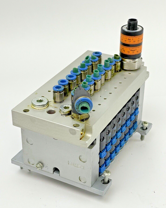 FESTO - CPV14-V1 - VALVE MANIFOLD-W/ PNEUM CONN & STACK PLATES, B102(7), T902(1)0