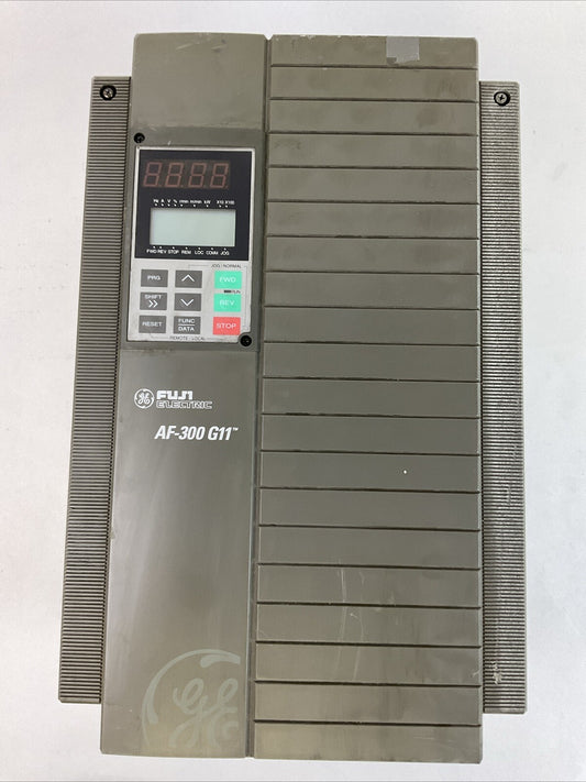 FUJI 6KG1143020X1B1 AF-300 G11 OUTPUT 20HP 380-460V 30A INPUT 380-480V 42.7A 3PH0