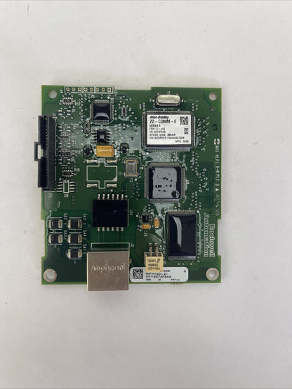 ALLEN BRADLEY 22-COMM-E POWER FLEX ETHERNET/IP ADAPTOR 5VDC 350mA FRN V 1.0090