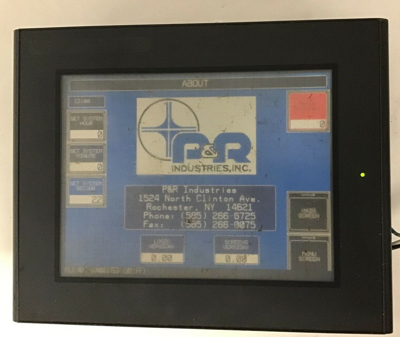 GE FANUC CQPGCTDE0000-A  2880061 24VDC SCREEN0