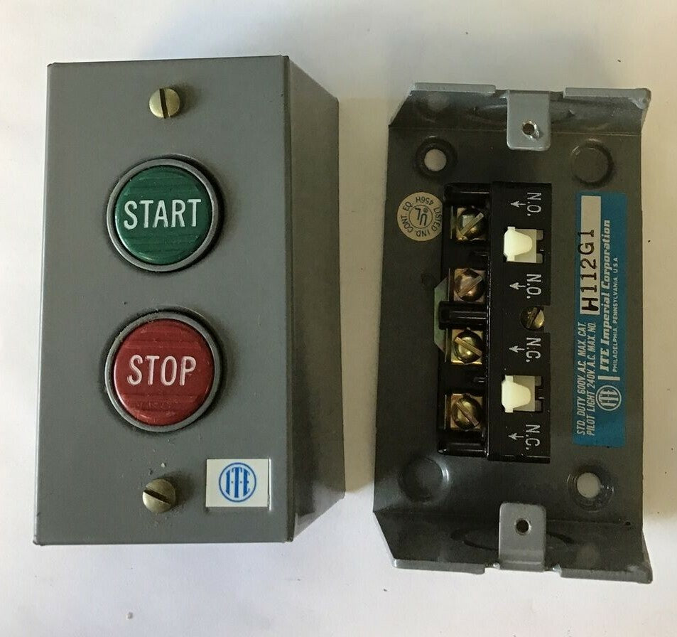 ITE H112G1 PUSH BUTTON CONTROL 600VAC1