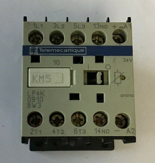 Telemecanique LP4K 0910 BW3 Contactor 600V 24V Coil0