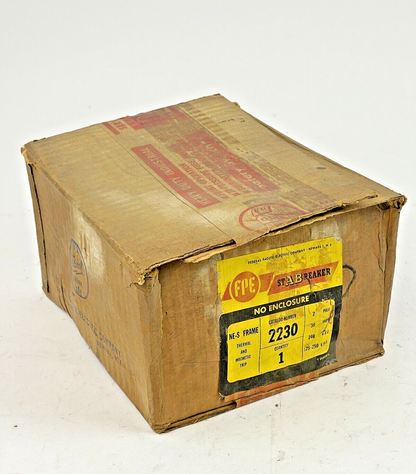 FEDERAL PACIFIC - 2230 - 2 POLE, 30A, 240 VAC AB CIRCUIT BREAKER - FPE1