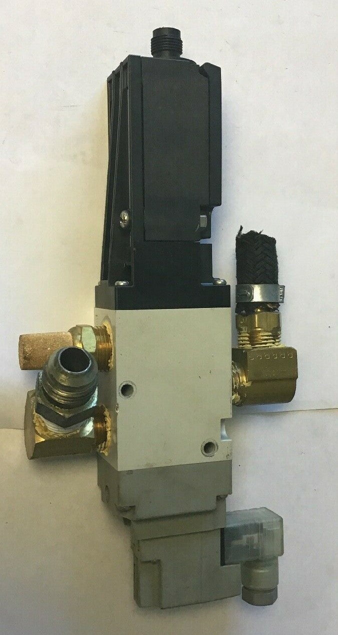  SMC VP542-5DZ1-03N-M-X536 SOLENOID VALVE W/ OMRON D4N-9B31 LIMIT SWITCH2