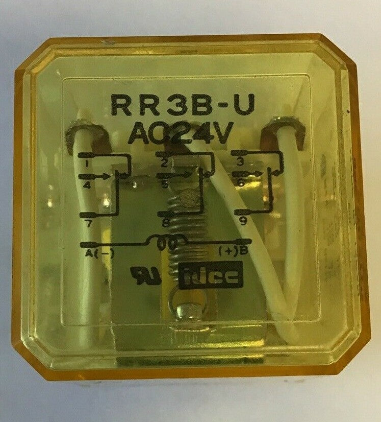 IDEC RR3B-U RELAY 24VAC ***LOTOF3***1