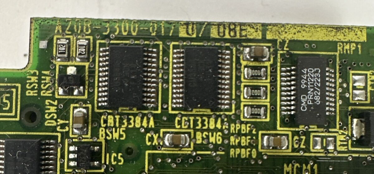FANUC A20B-3300-0170/08E CONTROL CPU MODULE CIRCUIT BOARD1