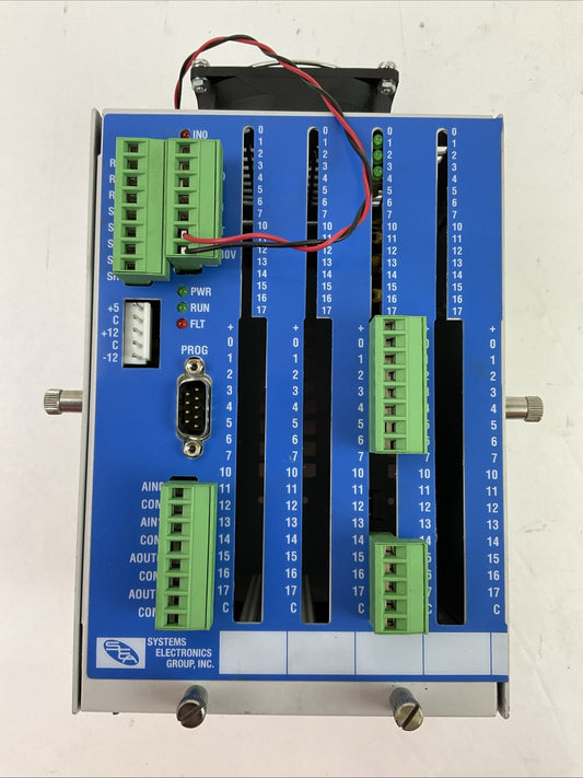 SYSTEMS M4500 PLS/PLC CHASIS/PROCESSOR +5V, +/-12V S4516: USER PORT/NETWORK PORT0