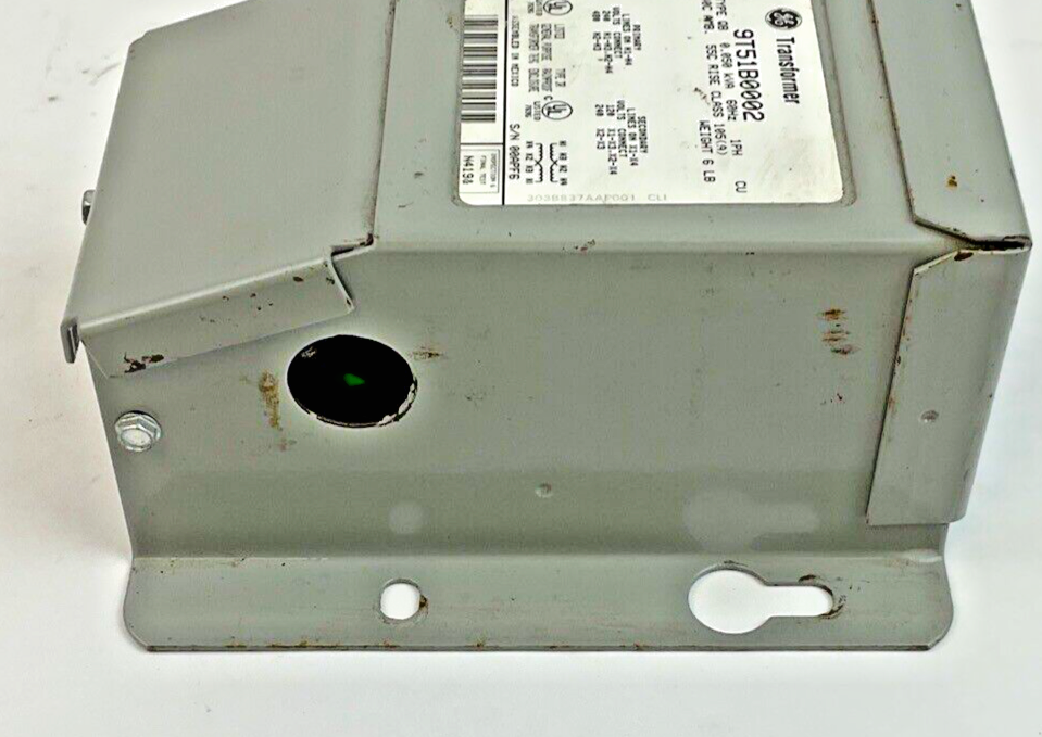 GE TRANSFORMER 9T51B0002 TYPE QB 0.050KVA 60HZ TYPE3R 1PH 480V2