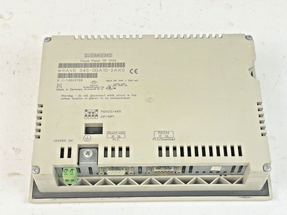 SIEMENS - 6AV 545-0BA15-2AX0 - SIMATIC TOUCH PANEL TP170A7