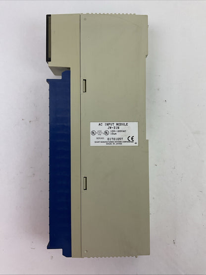 SHARP JW-31N AC INPUT MODULE 100-120VAC 10mA2