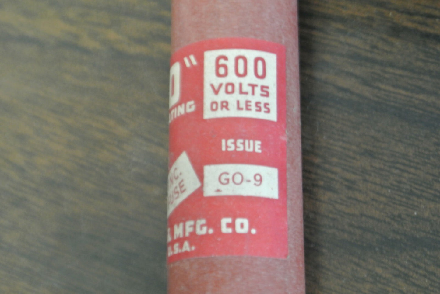 ECONOMY EOS3 ONE-TIME FUSE / 3A / 600V / NEW SURPLUS / CAT. NO. 1603 / EOS-32