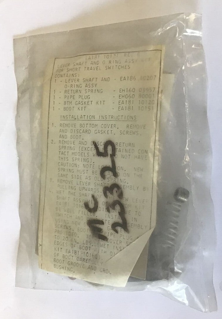 NAMCO EA181 10171 REV.B LEVER SHAFT AND O-RING ASSY KIT0