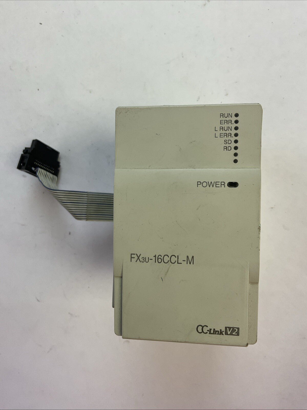 MITSUBISHI FX3U-16CCL-M PROGRAMMABLE CONTROLLER MODULE 24VDC 240mA VERSION 1.010