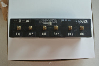 CUTLER-HAMMER 3P85-501  2092A37H07 CURRENT TRANSFORMER 500:5 RATIO 600V 50-400Hz4