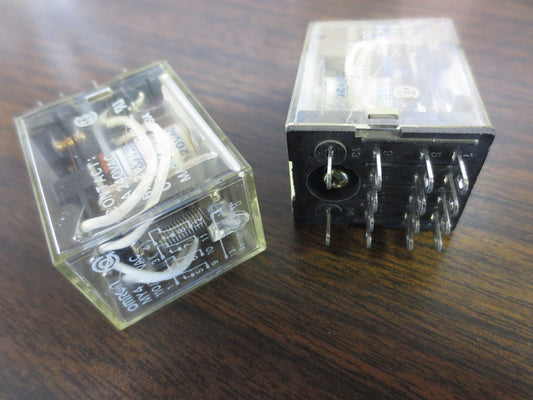 OMRON MY4 RELAY - 110/120VAC - LOT of 20