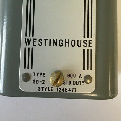 WESTINGHOUSE SD-2 PB W/LATCH 600V PUSHBUTTON3