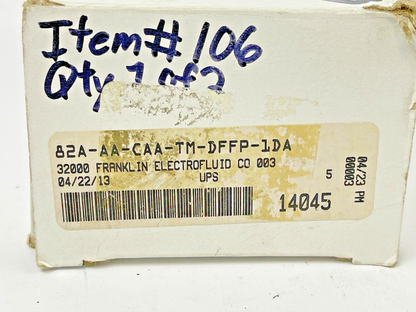 MAC - 82A-AA-CAA-TM-DFFP- 1DA - SOLENOID PILOT VALVE WITH BALANCED POPPET -24VDC2