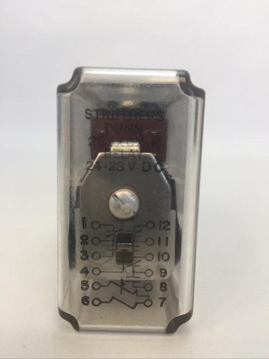 STRUTHERS-DUNN 255XCX-9 RELAY 24-28VDC0