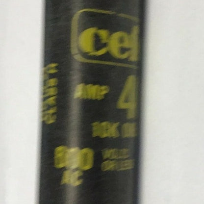 CEFCO 10KOTS40 10K ONE TIME FUSE CLASS H 600VAC ***LOTOF4***3