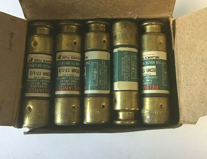 RELIANCE ECNR 17-1/2 FUSE 250V CLASS RK5 TIME DELAY CURRENT LIMITING **LOTOF10**0