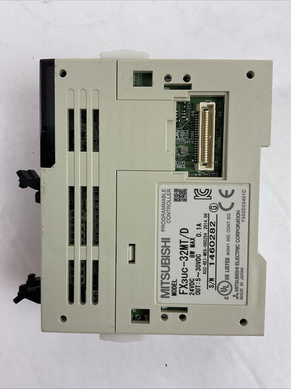 MITSUBISHI FX3uc-32MT/D PROGRAMMABLE CONTROLLER 24VDC 8W1