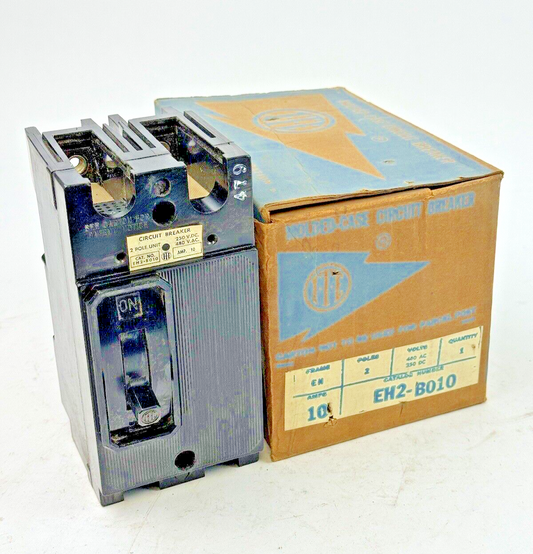SIEMENS / ITE - EH2B010 - MOLDED CASE CIRCUIT BREAKER - 2 POLE/480 VAC/ 10A -NEW0