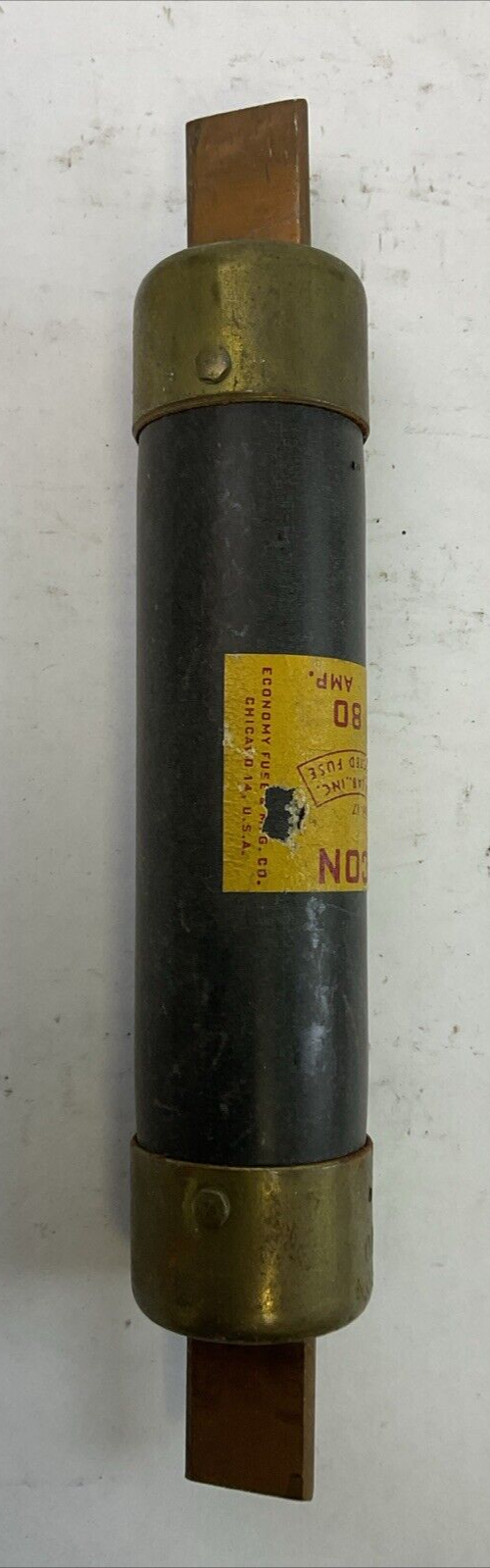 ECON ECS80 FUSE 80AMP 600V (LOT OF 2)5