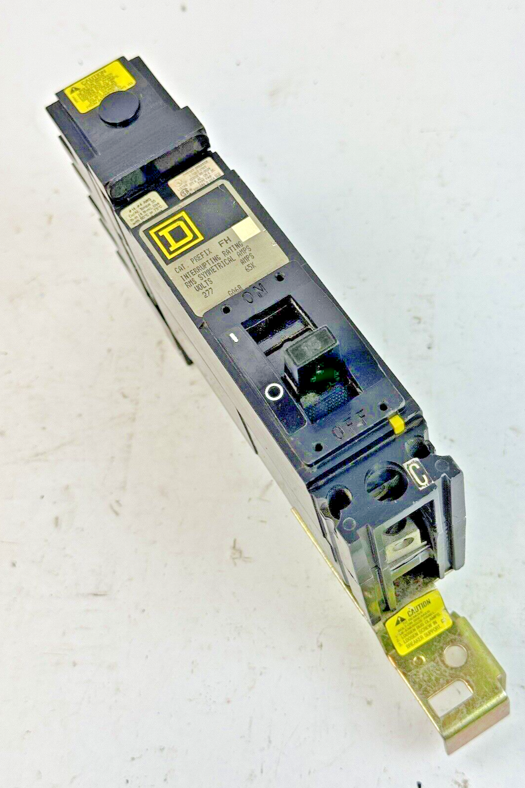 SQUARE D - FHB16015C - I-LINE MOLDED CASE CIRCUIT BREAKER - 1 POLE/ 15 A/ 277VAC0