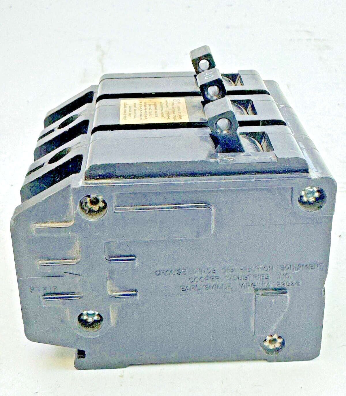 CROUSE-HINDS - MP-A340 - CIRCUIT BREAKER - 40A, 3 POLE, 240 VAC, MP-A-3406