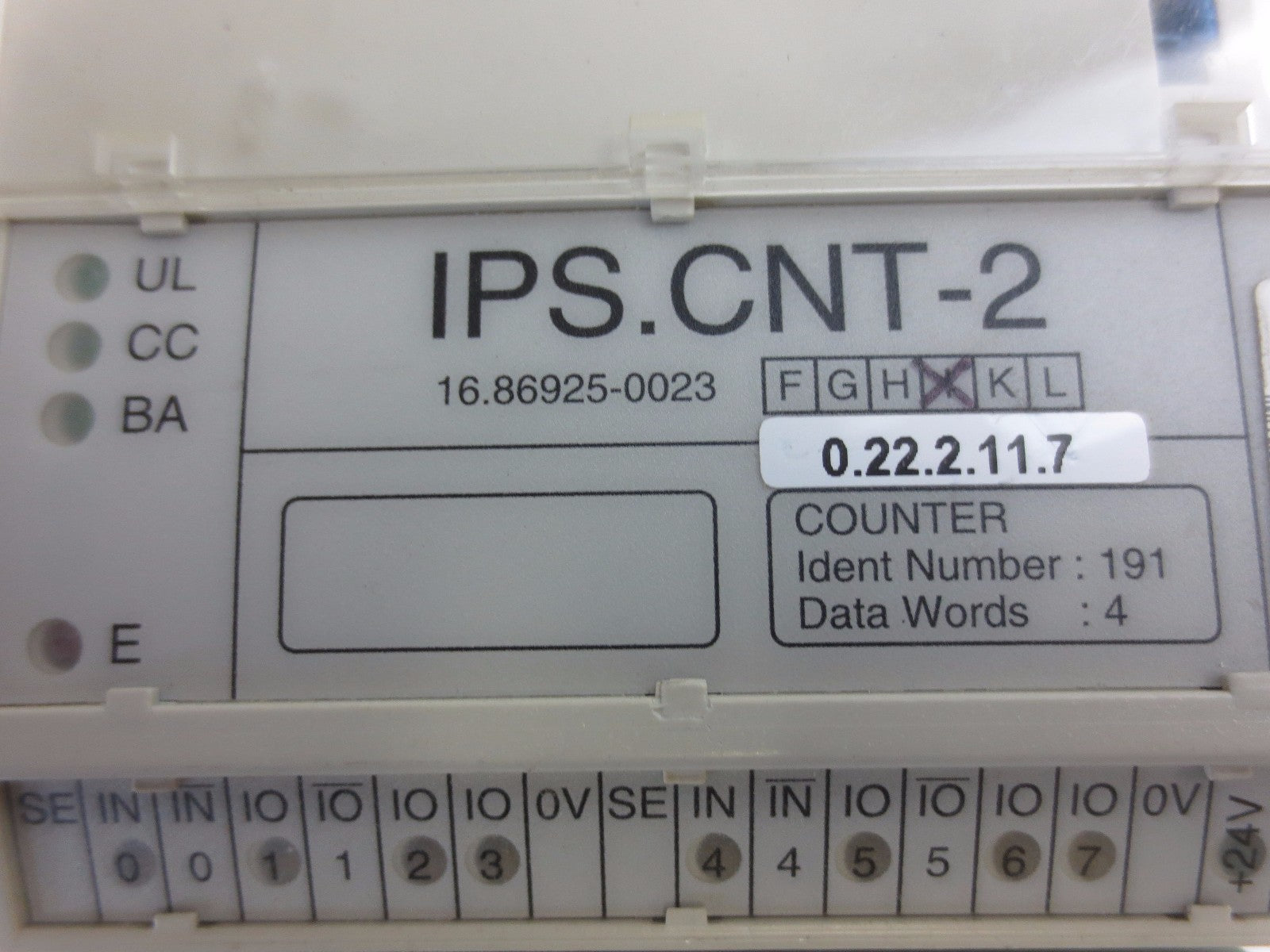 MAN ROLAND IPS.CNT-2 COUNTER MODULE - 16.86925-0023 - Rev. I 1