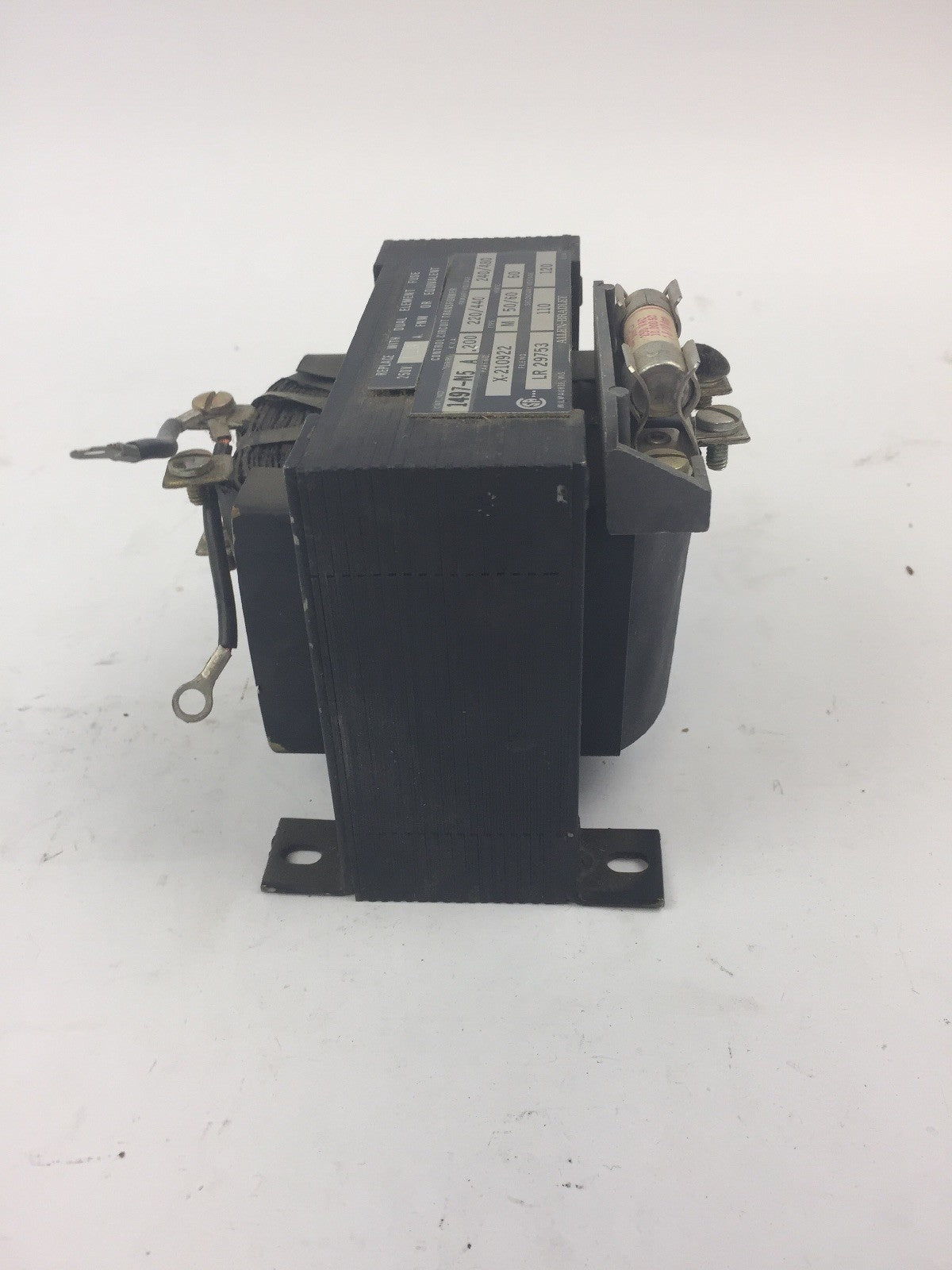 ALLEN BRADLEY 1497-N5 CONTROL CIRCUIT TRANSFORMER .200 KVA 240/480V 60HZ SER A6