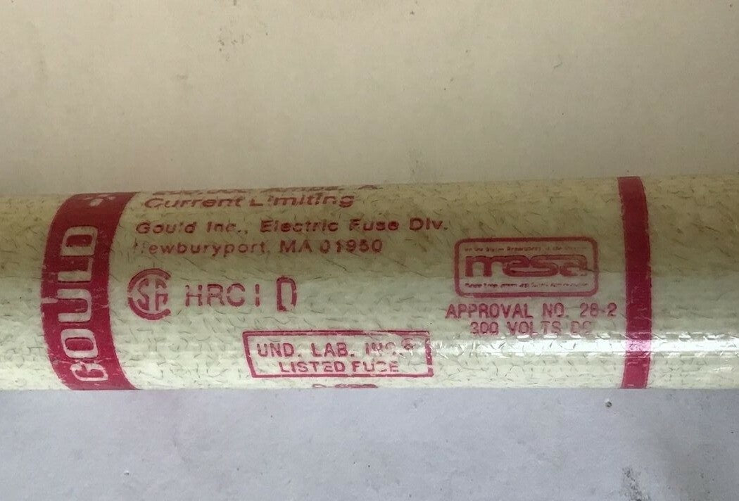 GOULD SHAWMUT TRS35R FUSE 600VAC/300VDC CLASS RK5 35A ***LOTOF3***6