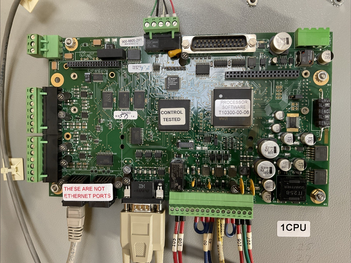 WTC MED WELD 4001 955-4170 WELDER CONTROLLER 900-8805-2M1 900-8213-4M47