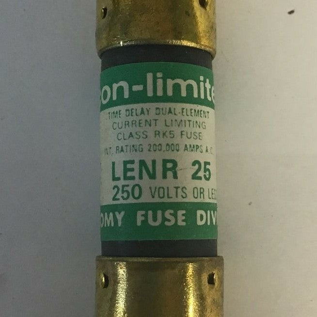 ECONOMY LENR 25 FUSE CLASS RK5 ECON-LIMITER 250VAC 25A ***LOTOF10***4