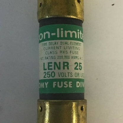 ECONOMY LENR 25 FUSE CLASS RK5 ECON-LIMITER 250VAC 25A ***LOTOF10***4