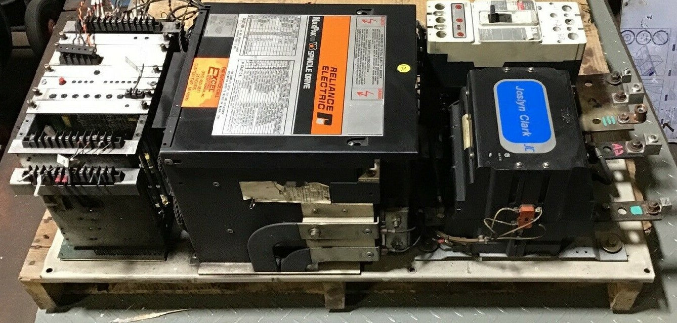 RELIANCE ELEC. 801426-22SB SPINDLE DRIVE MAXPAX PLUS 240V 335A 60HP 3PH 48/62HZ9