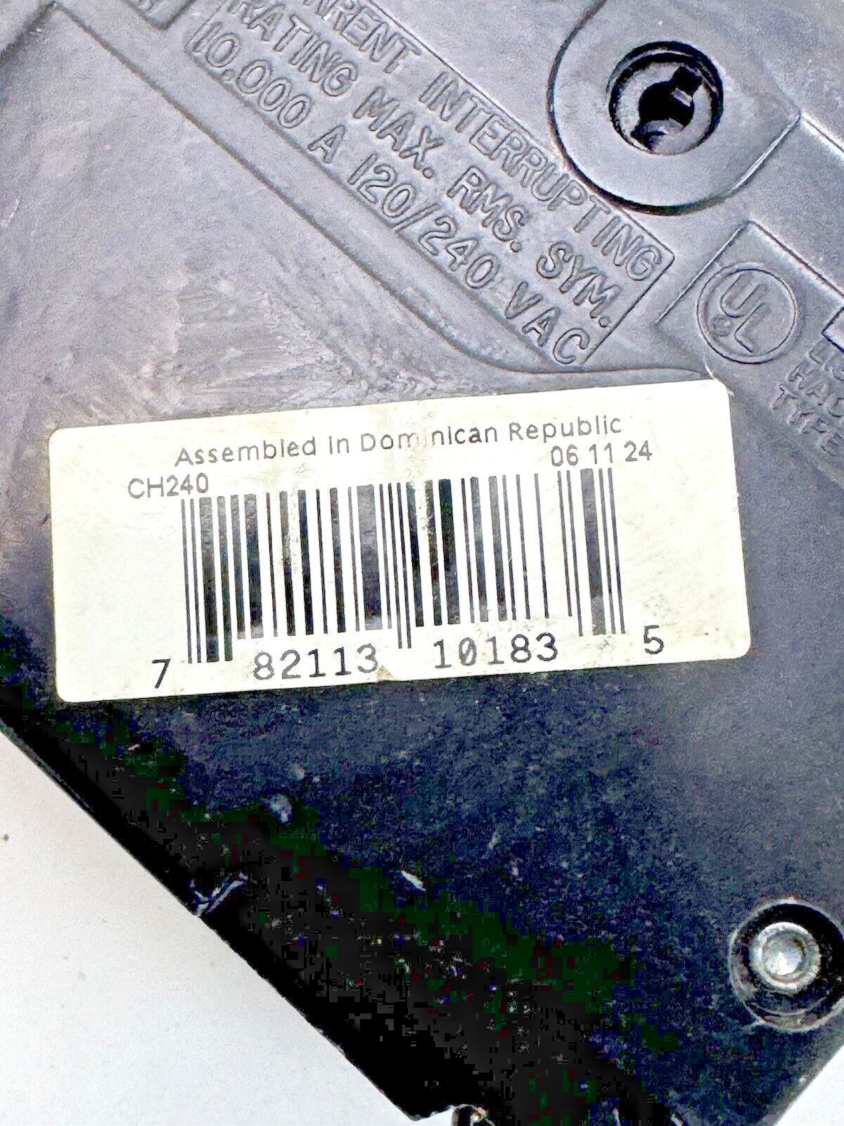 CUTLER-HAMMER - CH240 - COMMON TRIP CIRCUIT BREAKER - 40A, 2 POLE, 120/240 VAC6