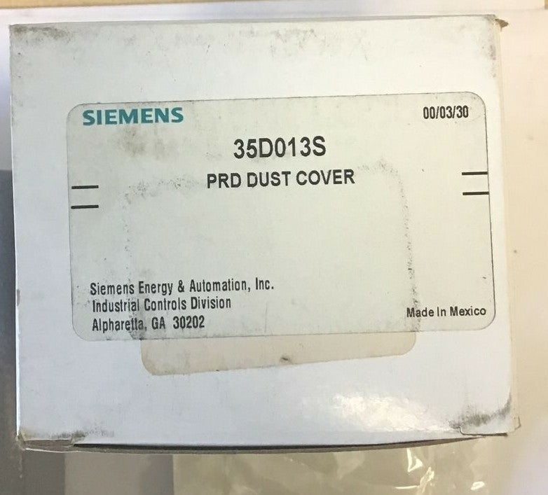 SIEMEN 35D013S PRD DUST COVER 1