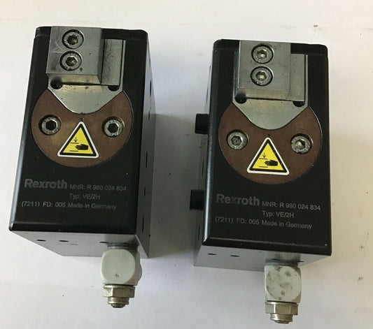 REXROTH R 980 024 834 PNEUMATIC STOP GATE VE/2H ***LOTOF2***0