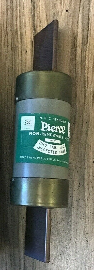 PIERCE JH-20 NON-RENEWABLE FUSE 550A 250V 1