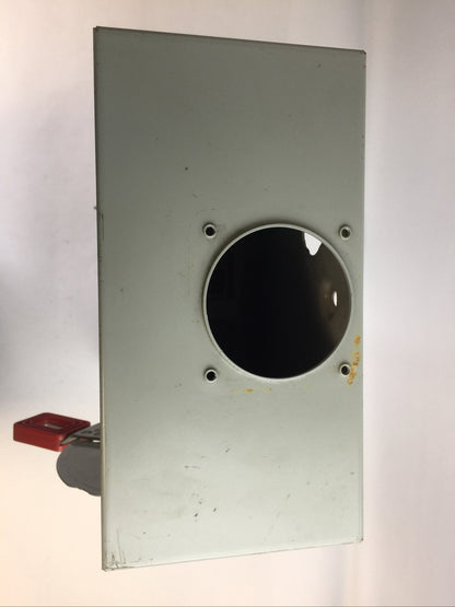 GE TH3223R FUSIBEL SAFETY SWITCH TYPE 3R MODEL 10 100A 240VAC 250VDC 2P TYPE 3R6