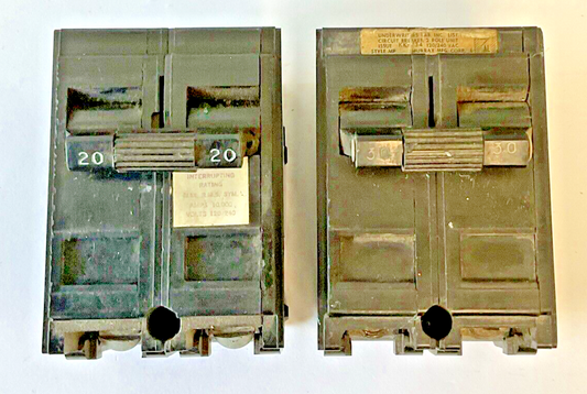MURRAY MP230 & MP220 CIRCUIT BREAKER 20A,30A 120/240VAC0