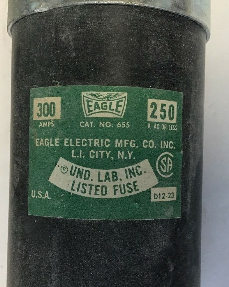 EAGLE ELECTRIC 655 300A 250VAC FUSE2
