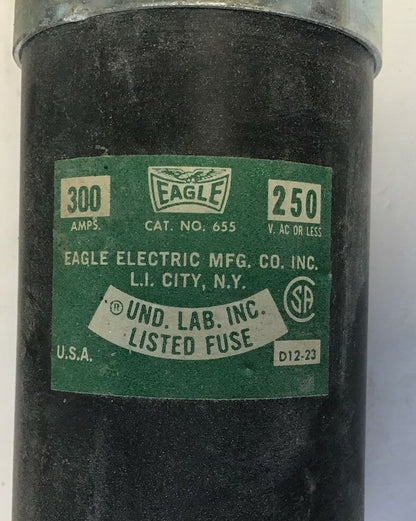 EAGLE ELECTRIC 655 300A 250VAC FUSE2