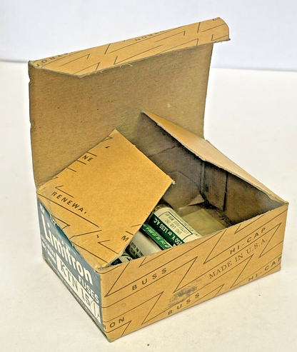 BUSSMANN - *BOX OF 3* - KTN 15 - 15 AMP, 250 VAC, FAST ACTING, CLASS K14