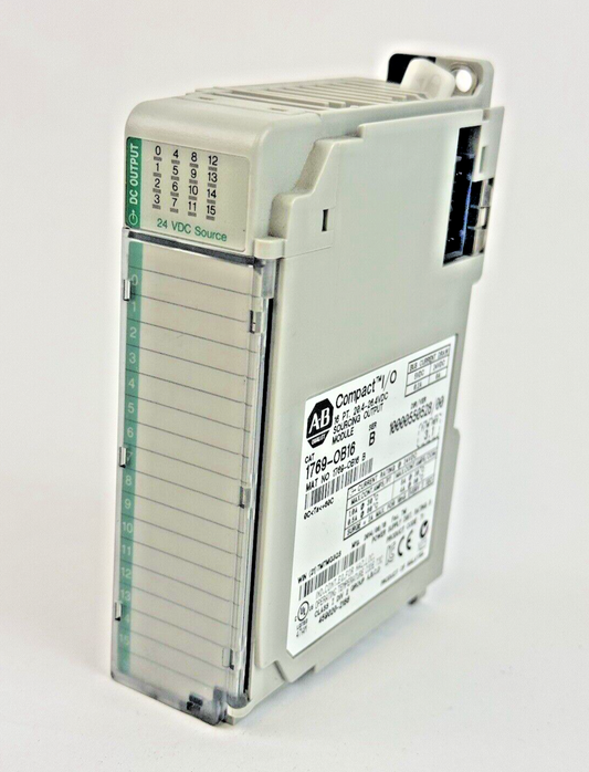 ALLEN-BRADLEY - 1769-OB16 SER. B, F/W REV 3.1, DIR/VER 10000550528/00 - 16 PT.0