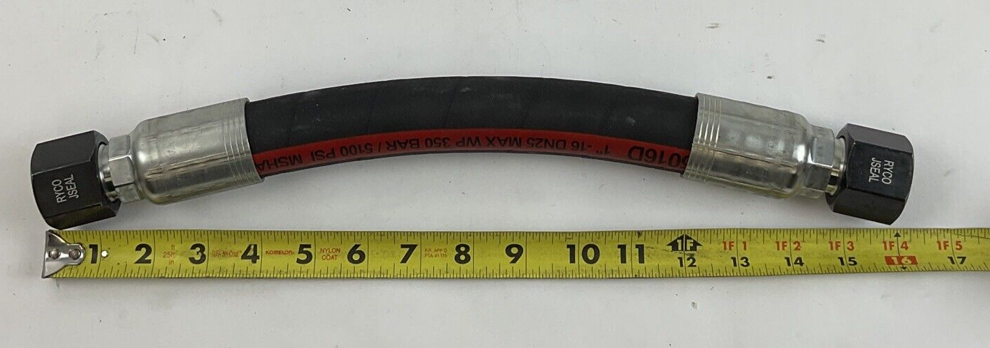 RYCO HYDRAULICS T7040-1621 FITTINGS WITH HOSE H5016D 5100PSI0