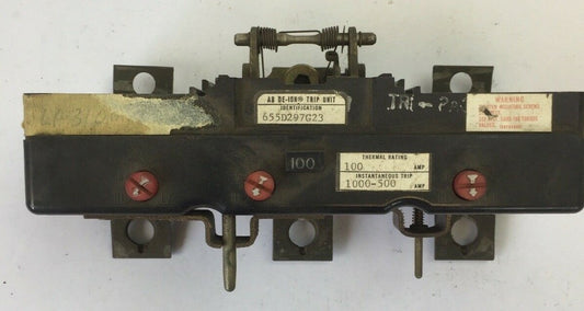 WESTINGHOUSE 655D297G23 TRIP UNIT 100AMP 3POLE0