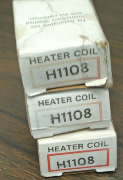 LOT of 3 / CUTLER-HAMMER H1108 / 1108 / OVERLOAD HEATER ELEMENT / NEW SURPLUS0